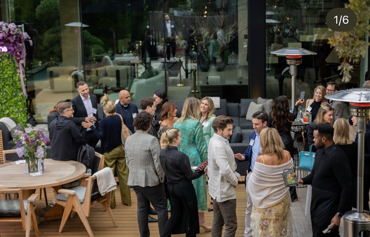 Elegant corporate event